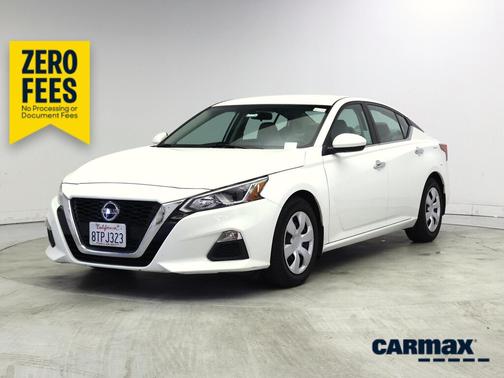 White 2020 Nissan Altima S