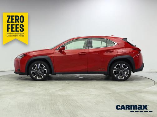 Red 2019 Lexus UX 250h