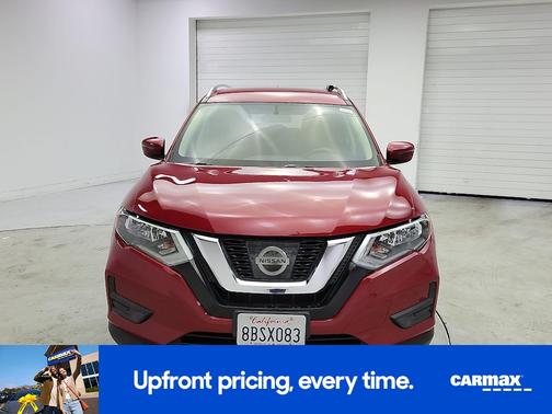 Red 2017 Nissan Rogue SV