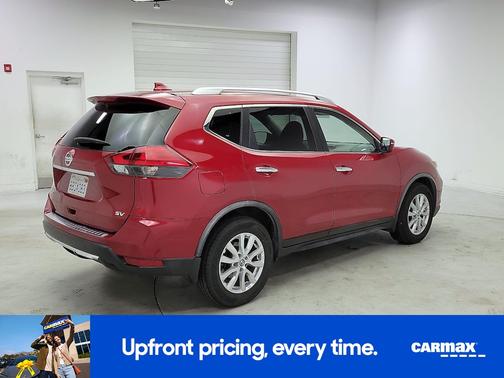 Red 2017 Nissan Rogue SV