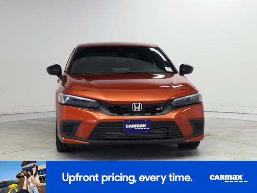 Orange 2022 Honda Civic SI