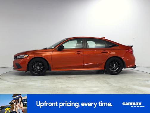 Orange 2022 Honda Civic SI