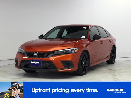 Orange 2022 Honda Civic SI