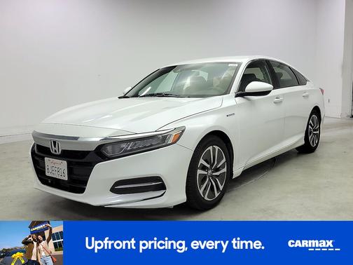 White 2019 Honda Accord Hybrid
