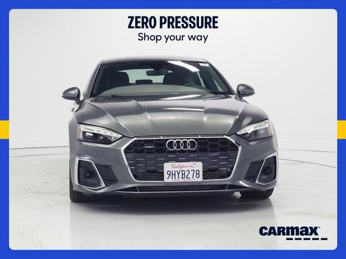 Gray 2023 Audi A5 Sportback S-Line Premium