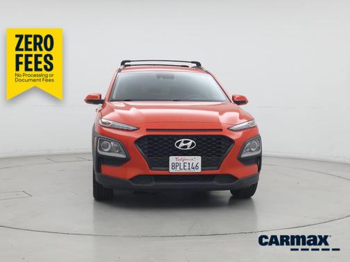 Orange 2020 Hyundai KONA SEL
