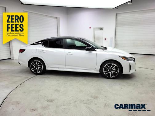 White 2025 Nissan Sentra SR