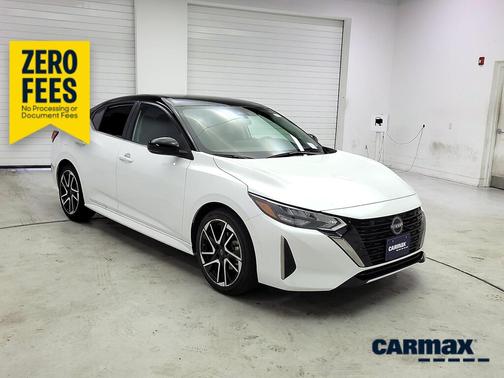 White 2025 Nissan Sentra SR