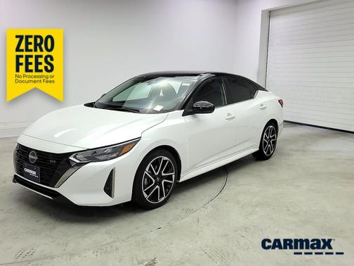 White 2025 Nissan Sentra SR