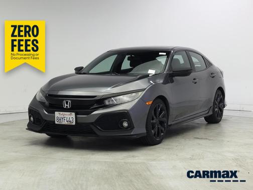 Gray 2019 Honda Civic Sport Touring