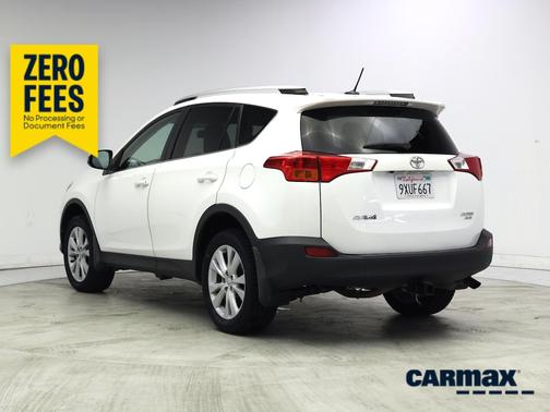 White 2014 Toyota RAV4 Limited