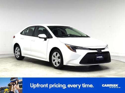 White 2025 Toyota Corolla LE