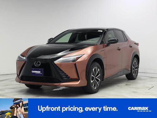 Orange 2024 Lexus RZ 300e Premium
