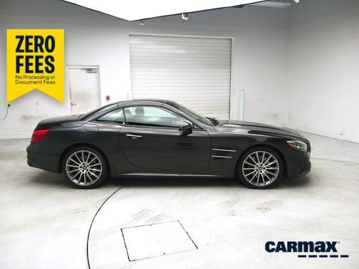 Black 2020 Mercedes-Benz SL 550