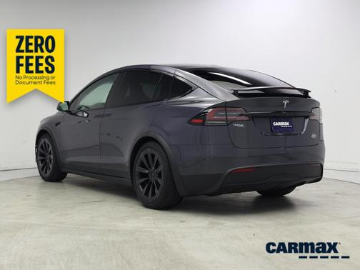 Gray 2022 Tesla Model X Plaid