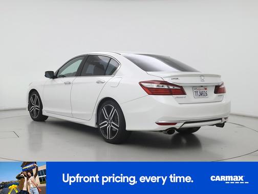 White 2016 Honda Accord Sport
