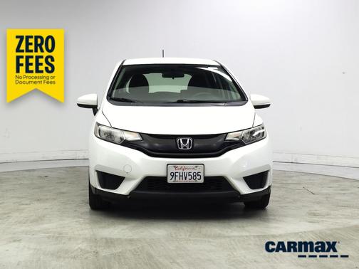 White 2017 Honda Fit LX