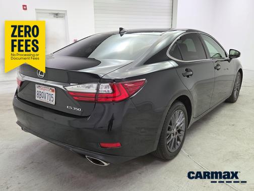Black 2018 Lexus ES 350