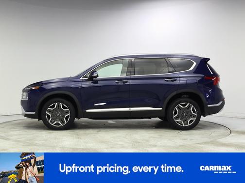 Blue 2023 Hyundai SANTA FE HEV SEL Premium