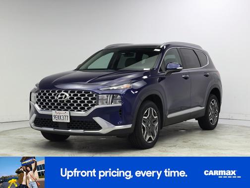 Blue 2023 Hyundai SANTA FE HEV SEL Premium