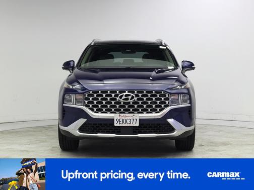 Blue 2023 Hyundai SANTA FE HEV SEL Premium