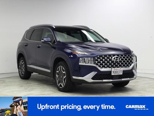 Blue 2023 Hyundai SANTA FE HEV SEL Premium