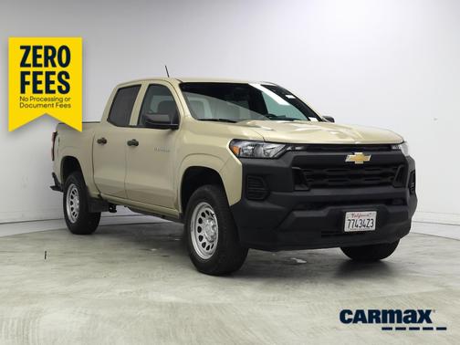 Tan 2024 Chevrolet Colorado Work Truck