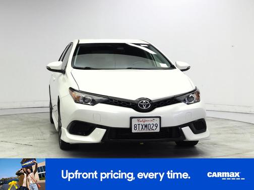 White 2017 Toyota Corolla iM