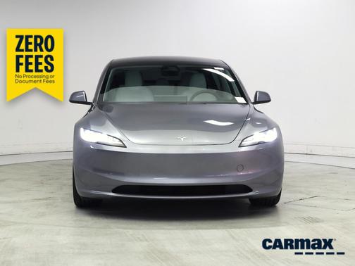 Gray 2025 Tesla Model 3 Long Range