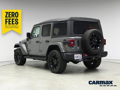 Gray 2022 Jeep Wrangler Unlimited 4xe Unlimited Sahara