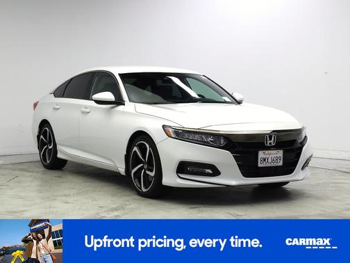 Pearl 2020 Honda Accord Sport