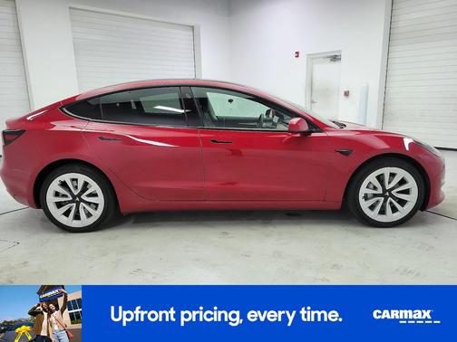 Red 2023 Tesla Model 3