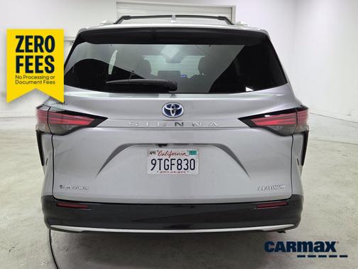 Silver 2025 Toyota Sienna Platinum