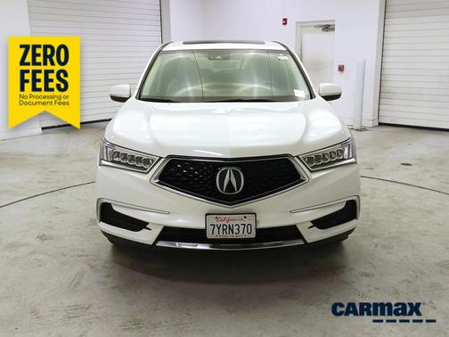 White 2017 Acura MDX