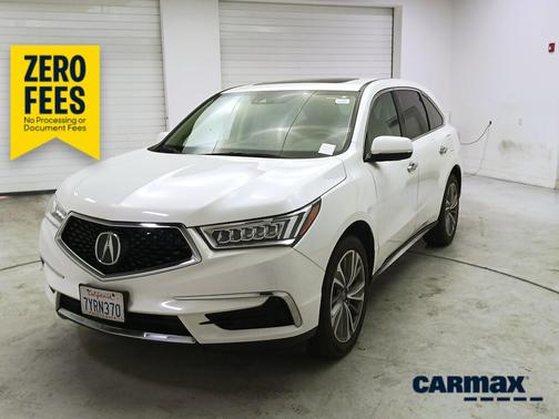 White 2017 Acura MDX