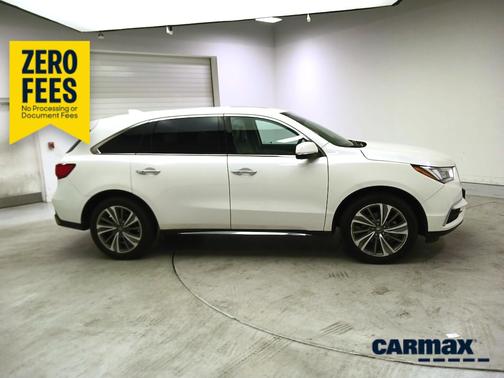 White 2017 Acura MDX