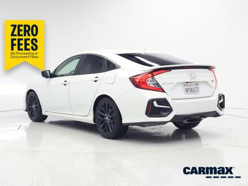 White 2020 Honda Civic SI