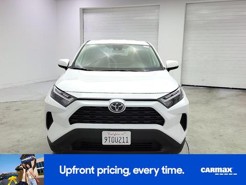 White 2025 Toyota RAV4 LE