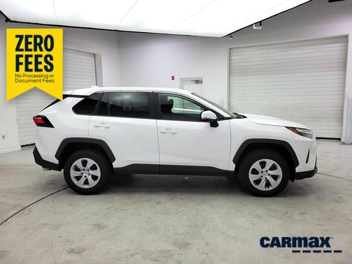 White 2025 Toyota RAV4 LE