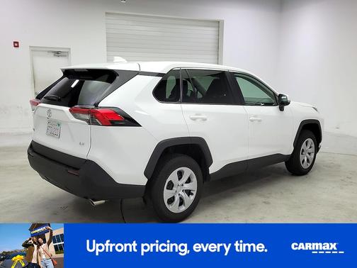 White 2025 Toyota RAV4 LE