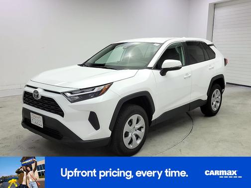 White 2025 Toyota RAV4 LE