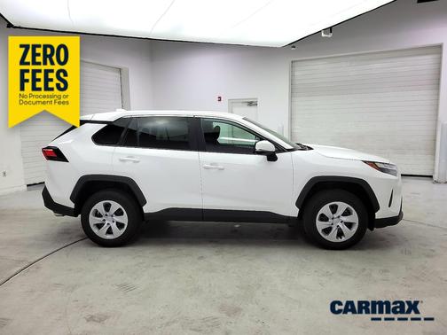 White 2025 Toyota RAV4 LE