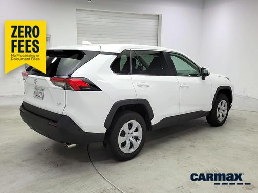 White 2025 Toyota RAV4 LE