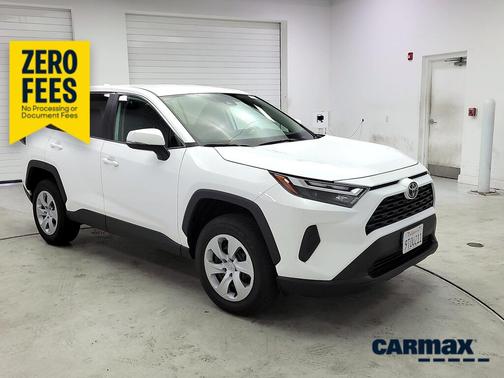 White 2025 Toyota RAV4 LE