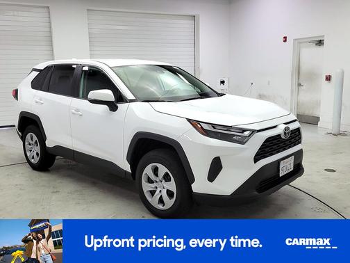 White 2025 Toyota RAV4 LE