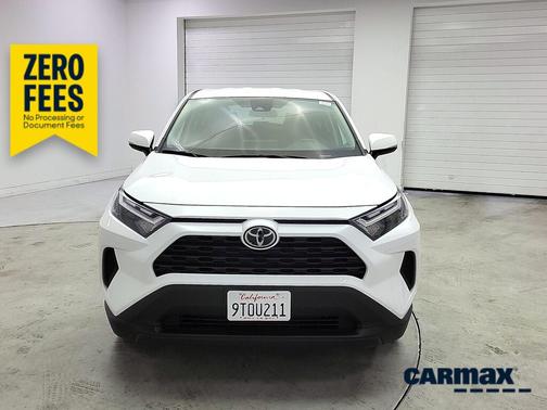White 2025 Toyota RAV4 LE