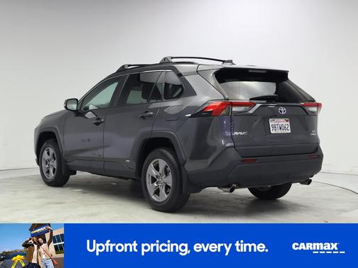 Gray 2022 Toyota RAV4 Hybrid LE