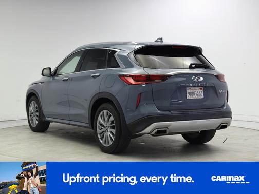 Gray 2023 INFINITI QX50 Luxe