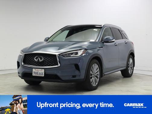 Gray 2023 INFINITI QX50 Luxe