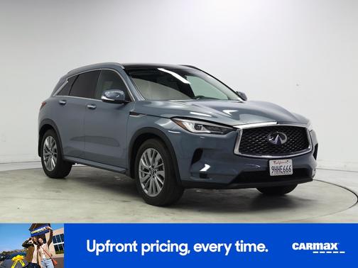 Gray 2023 INFINITI QX50 Luxe